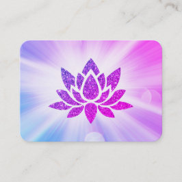 *~* Glitzern Lotus Rays Reiki Healing Energy  Visitenkarte