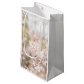 Glitzern mit hellen Wendekrebsen Kleine Geschenktüte (Vorderseite Schrägansicht)