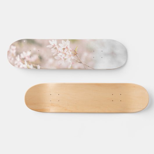 Glitzern mit hellen Wendekrebsen Skateboard (Horizontal)