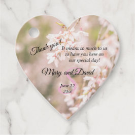 Glitzern mit hellen Winden Hochzeiten Geschenkanhänger