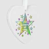 Glitzern Ornament (Vorderseite)