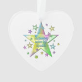 Glitzern Ornament (Rückseite)