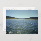 Glitzern Postkarte (Vorne/Hinten)