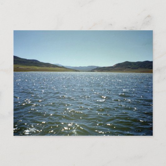 Glitzern Postkarte (Vorderseite)