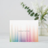 Glitzern Postkartendesign Postkarte (Stehend Vorderseite)