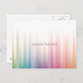 Glitzern Postkartendesign Postkarte (Vorne/Hinten)