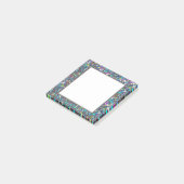 Glitzern-Stern-Post-Itanmerkungen Post-it Klebezettel (angewinkelt)