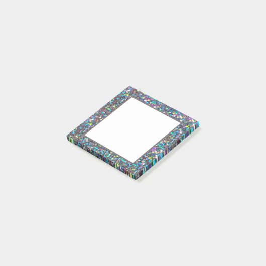 Glitzern-Stern-Post-Itanmerkungen Post-it Klebezettel (angewinkelt)