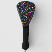 Glitzern, Sterne und Feuerwerkskörper Golf Headcover (Vorderseite)