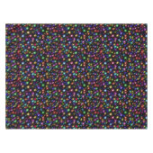 Glitzern, Sterne und Feuerwerkskörper Tischdecke (Vorderseite (Horizontal))