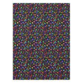 Glitzern, Sterne und Feuerwerkskörper Tischdecke (Vorderseite)