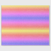 Glitzern stilvolles Packpapier (Flach)