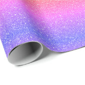 Glitzern stilvolles Packpapier (Rolleneckpunkt)