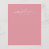 Glitzern Sweet16 Pink Glittery Geburtstag (Rückseite)