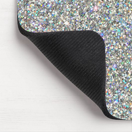 Glitzern u. Glitzer Mousepad (Ecke)