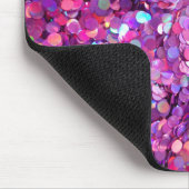Glitzern u. Glitzer Mousepad (Ecke)