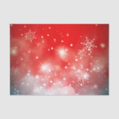 Glitzern und Bokeh auf Rot Seidenpapier (Vorderseite)