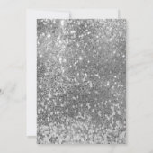 Glitzern und Spirituosen | Silvester Party Einladung (Rückseite)