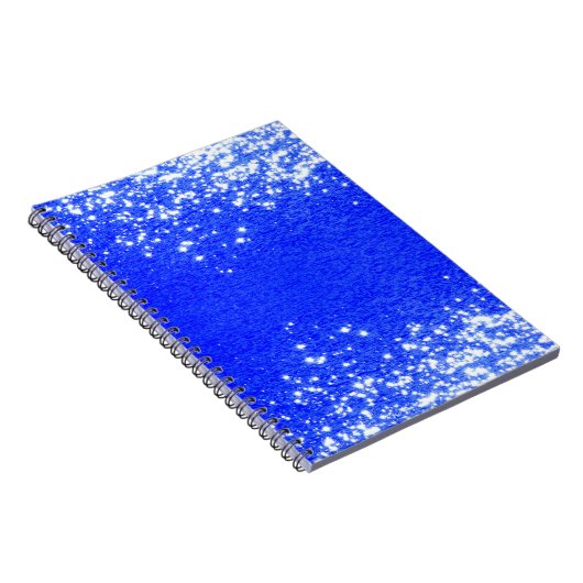 Glitzern Water Reflection Notebook Notizblock (Rechte Seite)