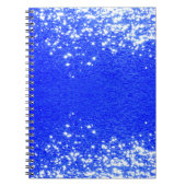 Glitzern Water Reflection Notebook Notizblock (Vorderseite)