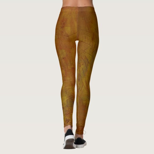 "Glitzernd im Sun" Mode-Leggings Leggings (Rückseite)