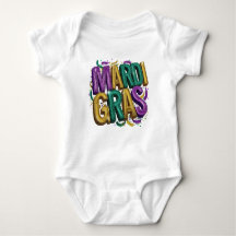 Glitzernde Mardi Gras Gras Damen T-Shirt, Lila G