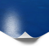 Glitzernde Rote Rose mit Passenden Nägeln Fotodruck (Ecke)