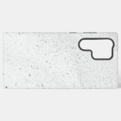 Glitzernder weißer Sand Samsung Galaxy Hülle (Rückseite (Horizontal))