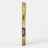glitzerndes goldenes personalisiert iPhone hülle (Rechte Seite)