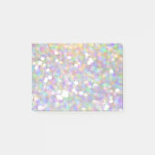 Glitzernpost-itanmerkung Post-it Klebezettel (Vorderseite)