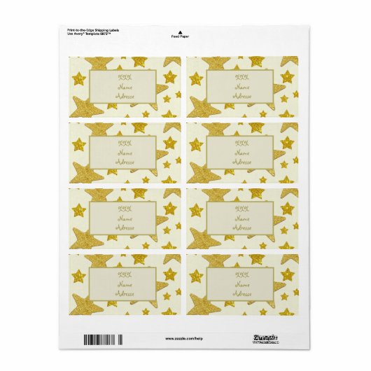 Glitzersterne (Vorne)