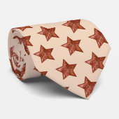 Glitzersterne Krawatte (Gerollt)