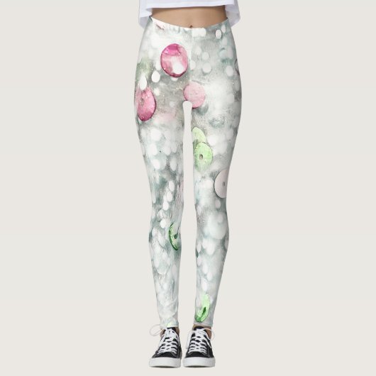 Glitzertights Leggings (Vorderseite)