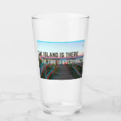 Glitzglas Glas (Vorderseite)