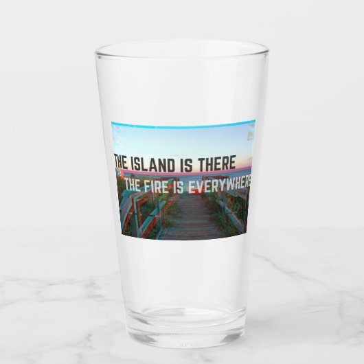 Glitzglas Glas (Vorderseite)