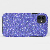Glitzy Blueberry Glitzer Case-Mate iPhone Hülle (Rückseite (Horizontal))