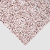 Glitzy Blush Pink Glitzer     Seidenpapier (Detail)