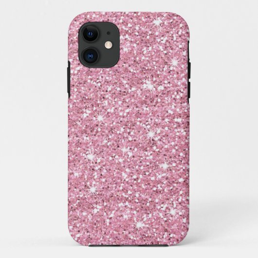 Glitzy Bubblegum Glitzer Case-Mate iPhone Hülle (Rückseite)