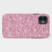 Glitzy Bubblegum Glitzer Case-Mate iPhone Hülle (Rückseite (Horizontal))