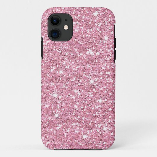 Glitzy Bubblegum Glitzer Case-Mate iPhone Hülle (Rückseite)
