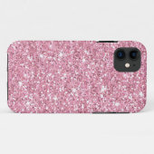 Glitzy Bubblegum Glitzer Case-Mate iPhone Hülle (Rückseite (Horizontal))