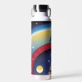 Glitzy Christmas Water Flasche (Vorne)