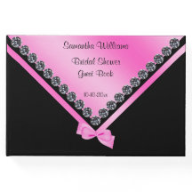 Glitzy Diamonds & Pink Bow Brautparty