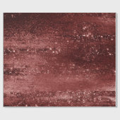 Glitzy Foil | Henna Crimson Red Imitats Glitzer Sh Geschenkpapier (Flach)