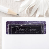 Glitzy Foil | Indigo Midnight Dark Lila Address (Insitu)