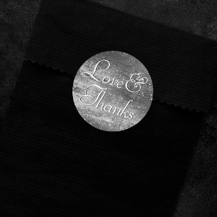 Glitzy Foil Platinum Silver Imitate Shine Vielen Runder Aufkleber