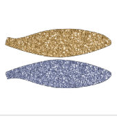 Glitzy Girly Gold Lila Glitzer Mini Basketball (Panele)