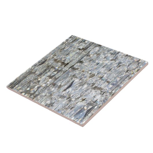 Glitzy Glittery Crystal Fliese (Seite)