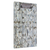 Glitzy Glittery Crystal Klemmbrett (Rechts)