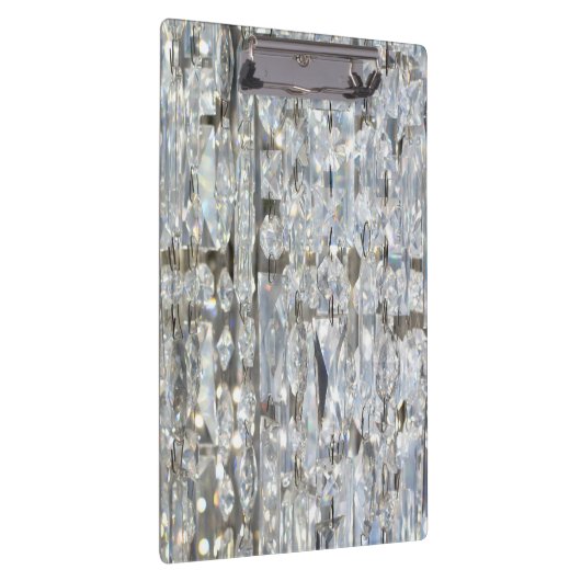 Glitzy Glittery Crystal Klemmbrett (Rechts)